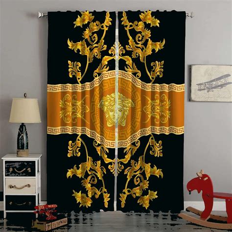 versace room decor|versace curtains for living room.